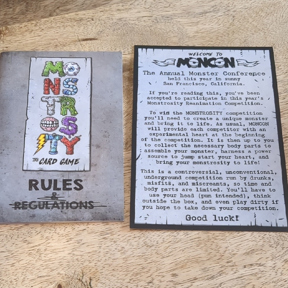 Monstrosity Board Game - Multicolor - Complete - Picture 3 of 15